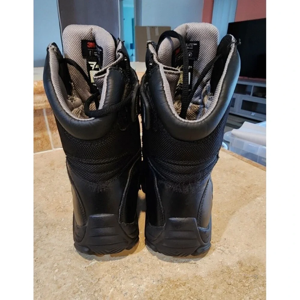 BATES TACTICAL BOOTS MENS 9‎ BLACK GX-8 GORETEX WITH SIDE ZIP